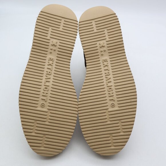 Buscemi 'Duck Boot' Mens Size EU 42 Shoes Tan High Top Sneakers - Picture 7 of 9